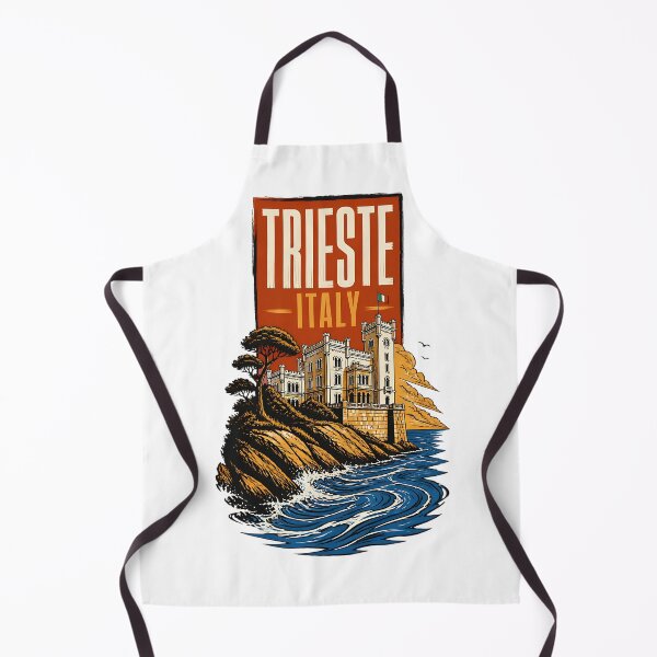 Item preview, Trieste Italy Vintage Travel Tourism designed and sold by TravelersGems.
