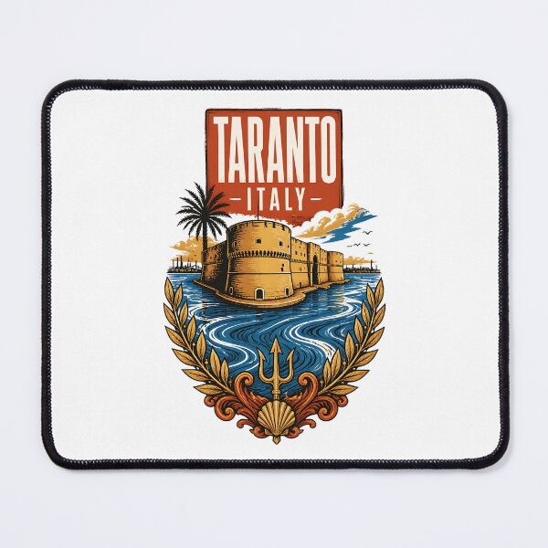 Item preview, Taranto Italy Vintage Travel Tourism designed and sold by TravelersGems.