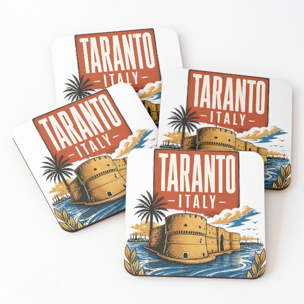 Item preview, Taranto Italy Vintage Travel Tourism designed and sold by TravelersGems.