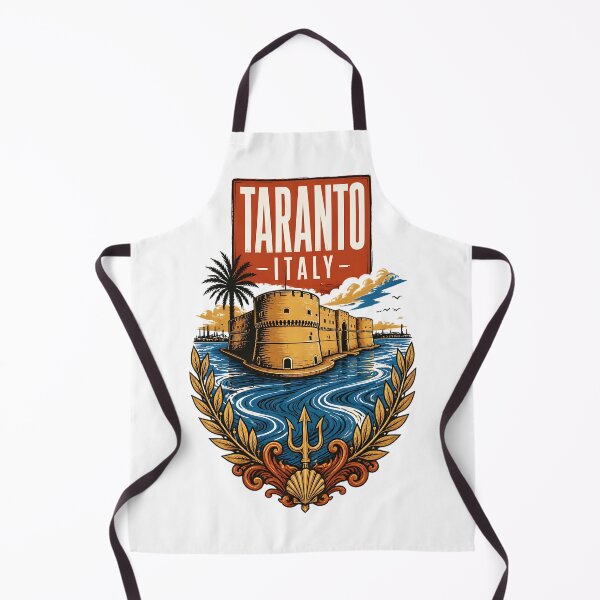 Item preview, Taranto Italy Vintage Travel Tourism designed and sold by TravelersGems.