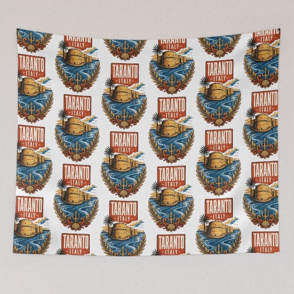 Item preview, Taranto Italy Vintage Travel Tourism designed and sold by TravelersGems.