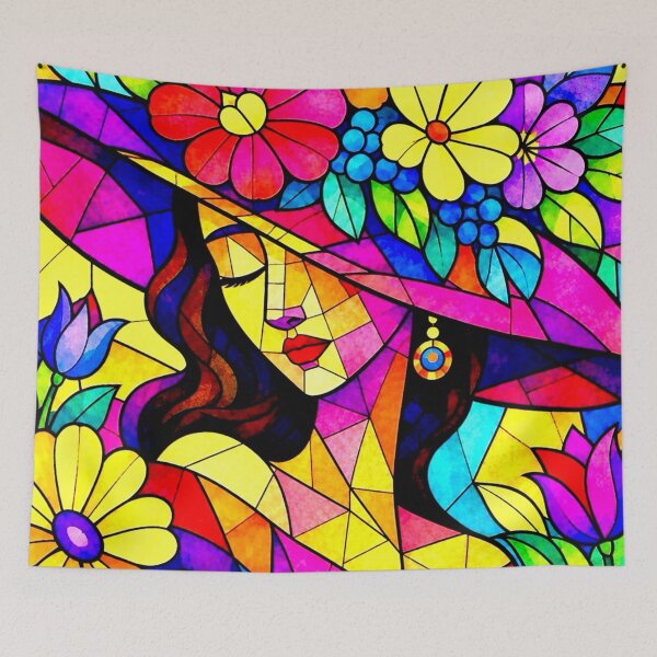 Item preview, Woman in a Hat designed and sold by NeuroArtGallery.