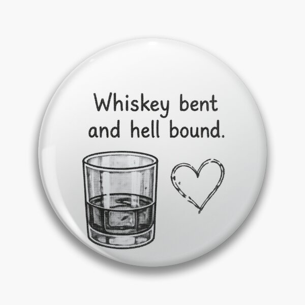 Item preview, Whiskey Bent And Hell Bound Glass designed and sold by shahdakuy.