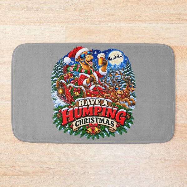 Artikelvorschau, Fröhliche Weihnachten mit Kamelen! – Lustiges Weihnachtsgeschenk für Kamelliebhaber – Witziges Kamel-T-Shirt als Geschenk für Kamelliebhaber entworfen und verkauft von Camel & Quirk.