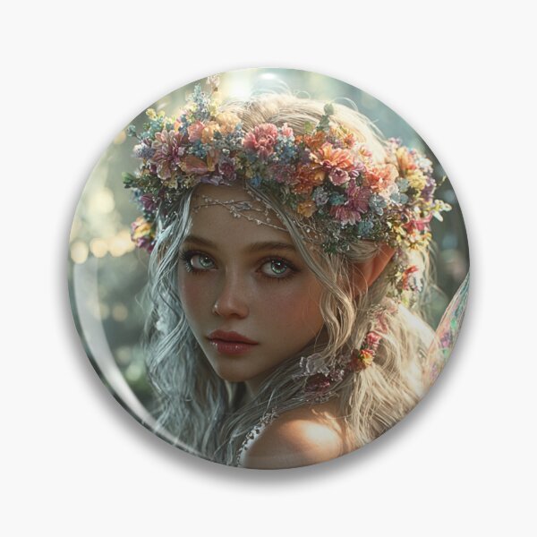 Item preview, Enchanted Flower Crown Forest Fairy designed and sold by Storybook Botanica.