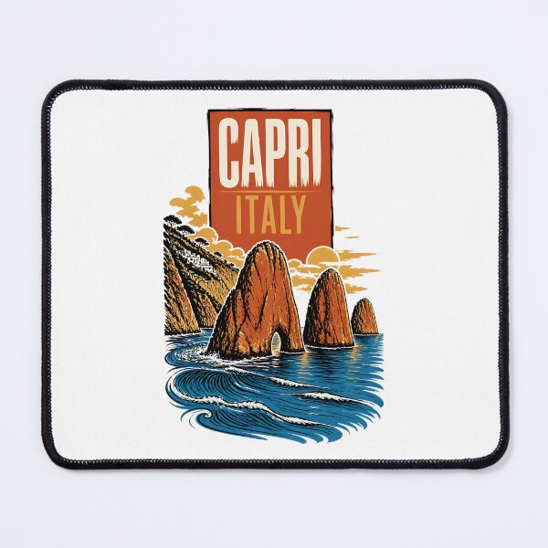 Item preview, Capri Italy Vintage Travel Tourism designed and sold by TravelersGems.