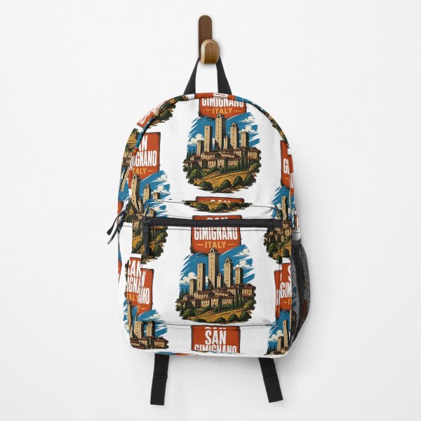 Item preview, San Gimignano Italy Vintage Travel Tourism designed and sold by TravelersGems.