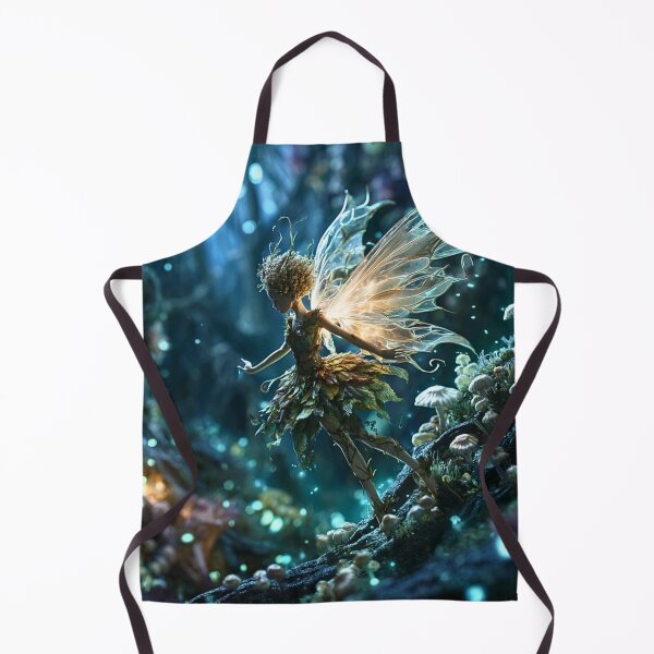 Item preview, Mystical Forest Fairy With Glowing Wings designed and sold by Storybook Botanica.