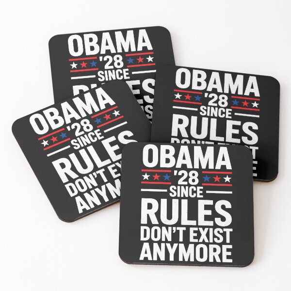 Item preview, Obama '28 Since Rules Don't Exist Anymore Political Parody Graphic designed and sold by dexlawpie.