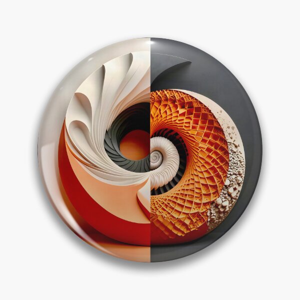 Item preview, Duality of White Plaster and Terracotta Slate designed and sold by Vicky Brago-Mitchell®.