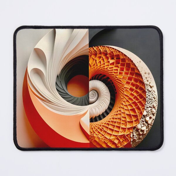 Item preview, Duality of White Plaster and Terracotta Slate designed and sold by Vicky Brago-Mitchell®.