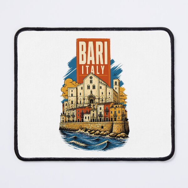Item preview, Bari Italy Vintage Travel Tourism designed and sold by TravelersGems.