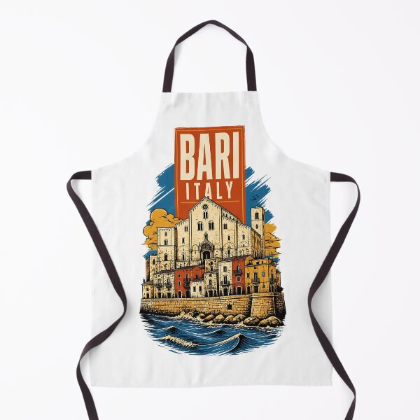 Item preview, Bari Italy Vintage Travel Tourism designed and sold by TravelersGems.