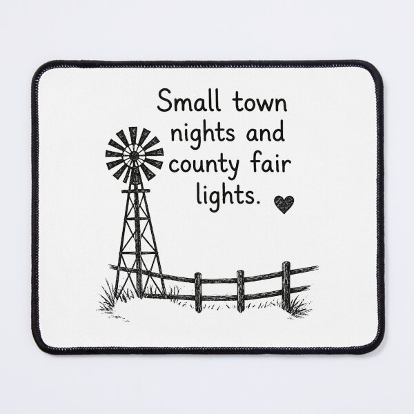 Item preview, Small Town Nights Windmill Farm designed and sold by shahdakuy.