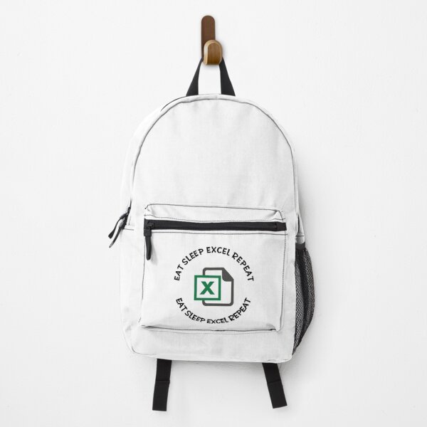 Item preview, Eat Sleep Excel Repeat Funny White designed and sold by Nicolasmoreau.