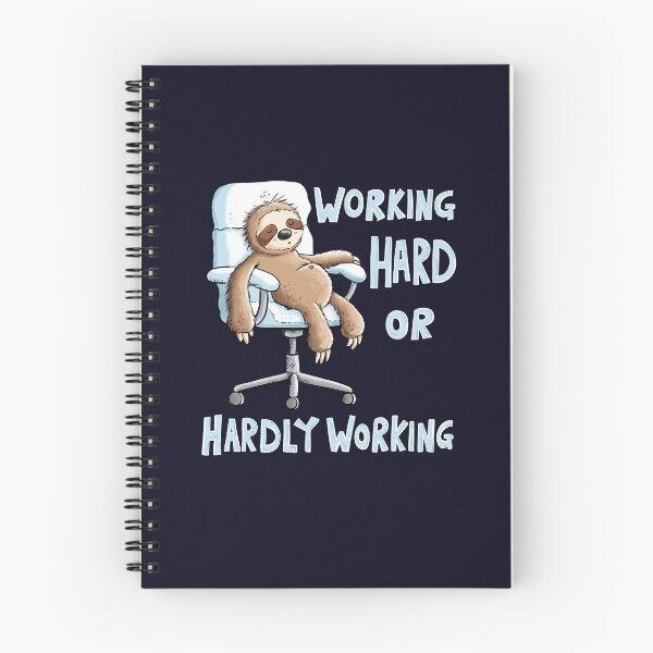 Item preview, Working Hard Sloth Office Humor designed and sold by modartis.