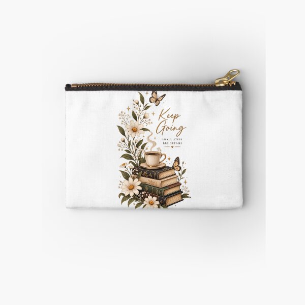 Item preview, Botanical Book Lover | Keep Going Inspirational Design designed and sold by Butterfly  Effect.