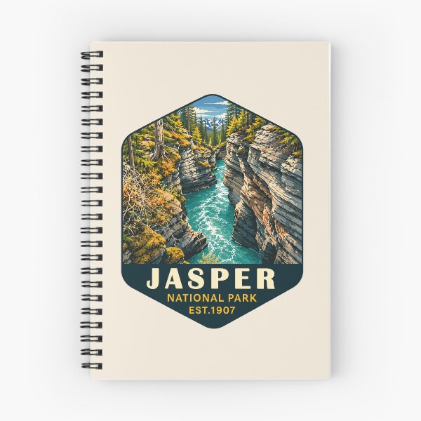 Item preview, Jasper National Park Canada – Vintage Retro Mountain Adventure designed and sold by Gideon Emmerich.