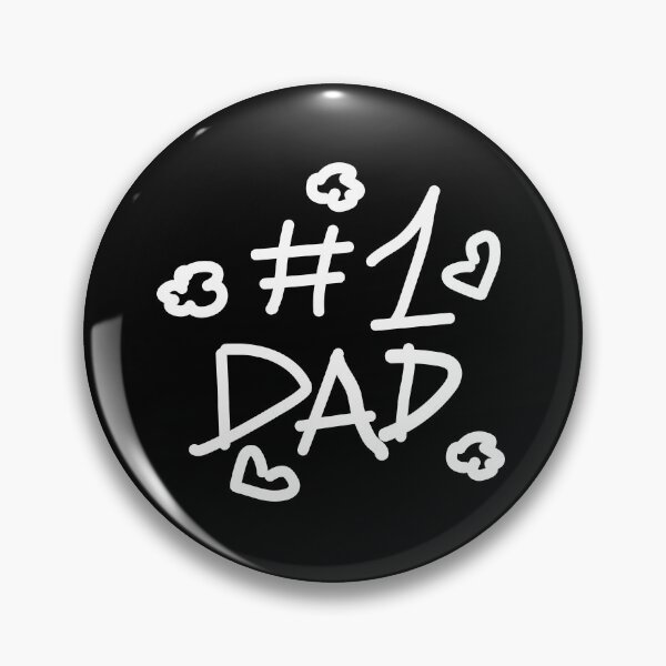 Item preview, #1 Dad - Child's Writing designed and sold by Wolagno.
