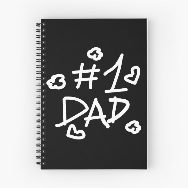 Item preview, #1 Dad - Child's Writing designed and sold by Wolagno.