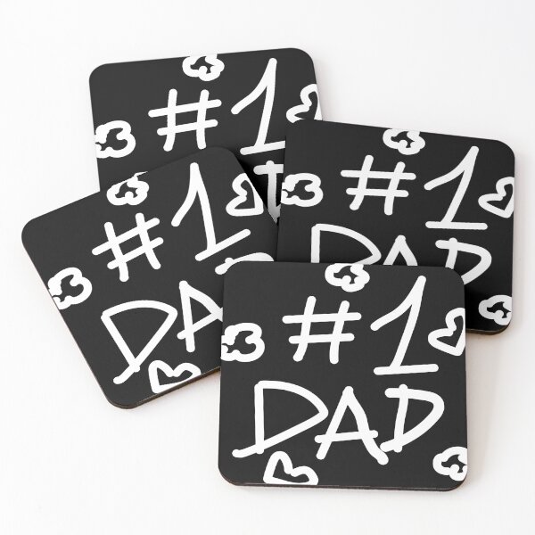 Item preview, #1 Dad - Child's Writing designed and sold by Wolagno.