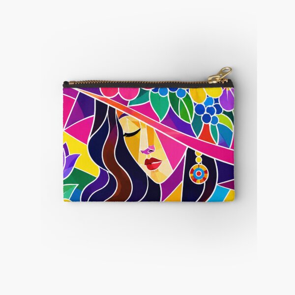 Item preview, Woman in a Floral Hat designed and sold by NeuroArtGallery.
