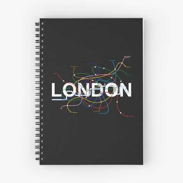 Item preview, London lines map designed and sold by oliver polanski.