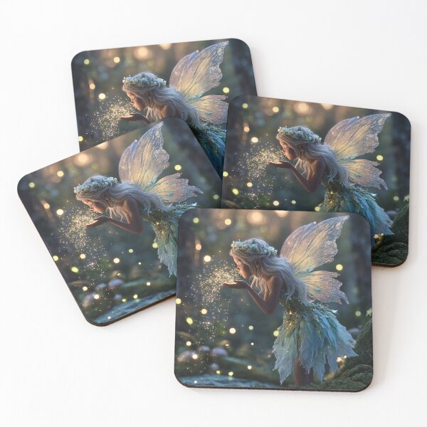 Item preview, Woodland Fairy Blowing Magic Sparkles designed and sold by Storybook Botanica.
