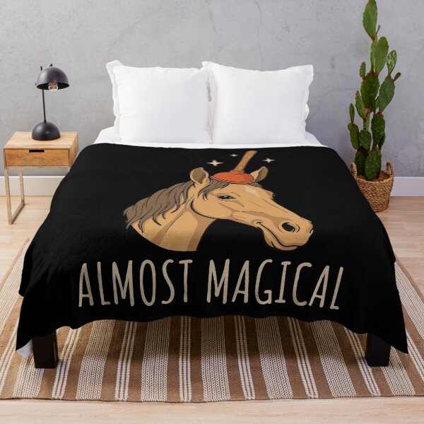 Item preview, Almost Magical Funny Horse Joke Plunger Unicorn Humor designed and sold by wtfbba.
