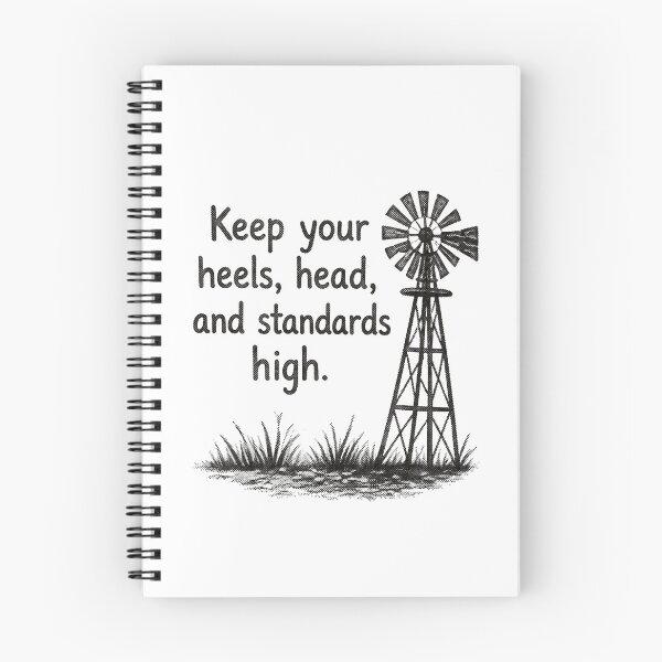 Item preview, Keep Standards High Rustic Windmill designed and sold by shahdakuy.