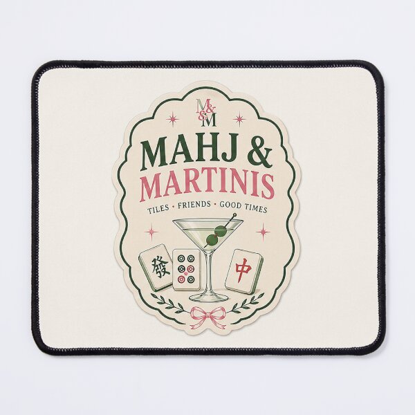 Item preview, Mahjong & Martinis  designed and sold by Mimi  + Kate.