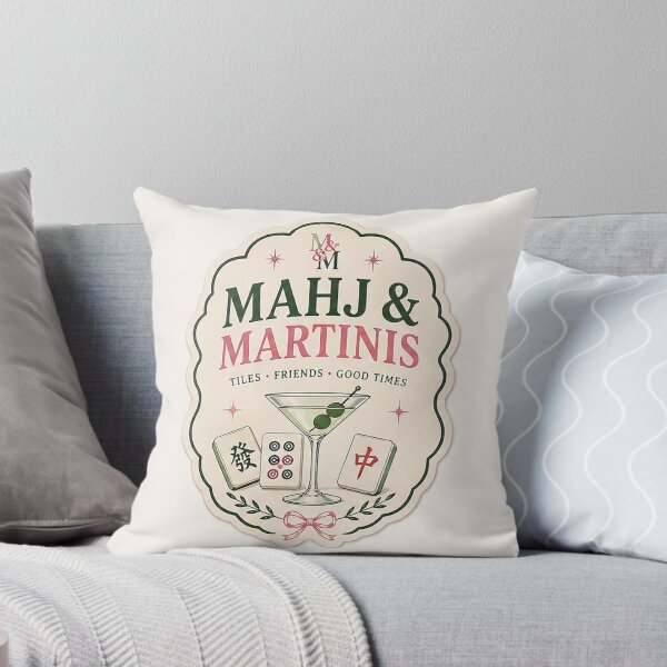 Item preview, Mahjong & Martinis  designed and sold by Mimi  + Kate.