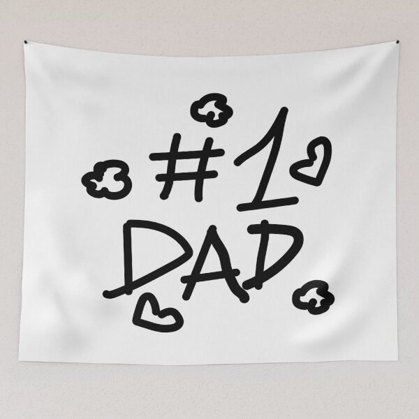 Item preview, Dad number 1 – child's handwriting designed and sold by Wolagno.