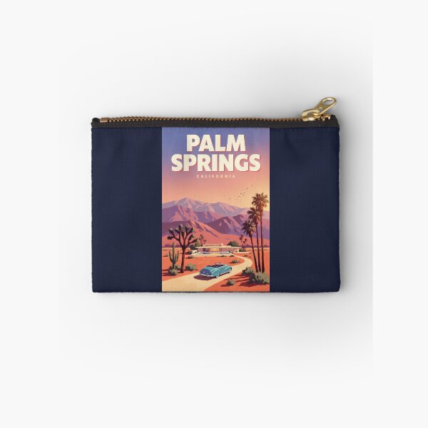 Item preview, Palm Springs California Illustration Travel Art Vintage designed and sold by KrisSidDesigns.