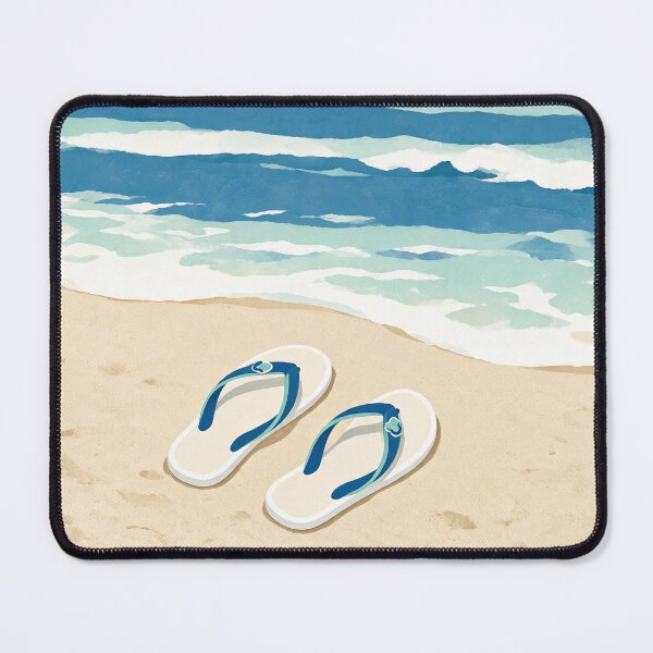 Item preview, A day at the beach painting designed and sold by RoseShop2093.
