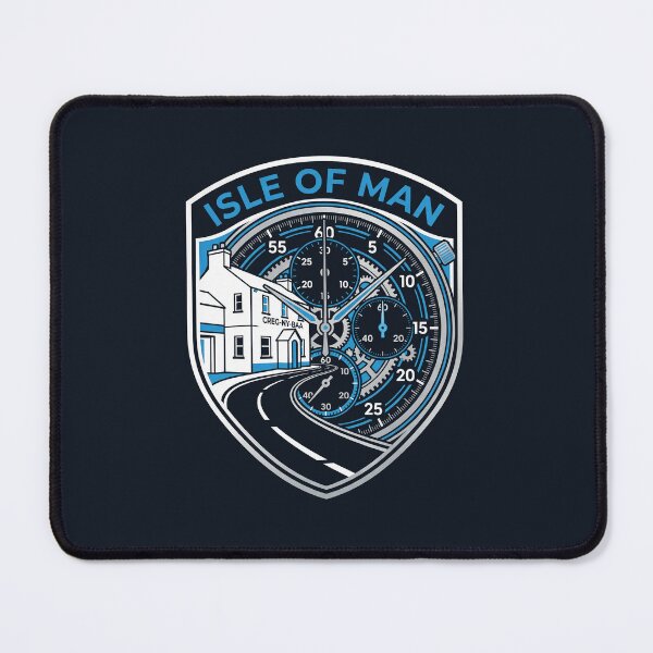 Item preview, Isle of Man TT Creg ny Baa Racing Chronograph Shield designed and sold by KiwiRider.