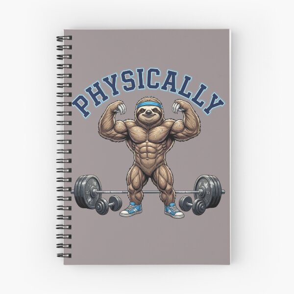 Item preview, Physically Strong Sloth Gym Workout designed and sold by HANG ON STUDIO .