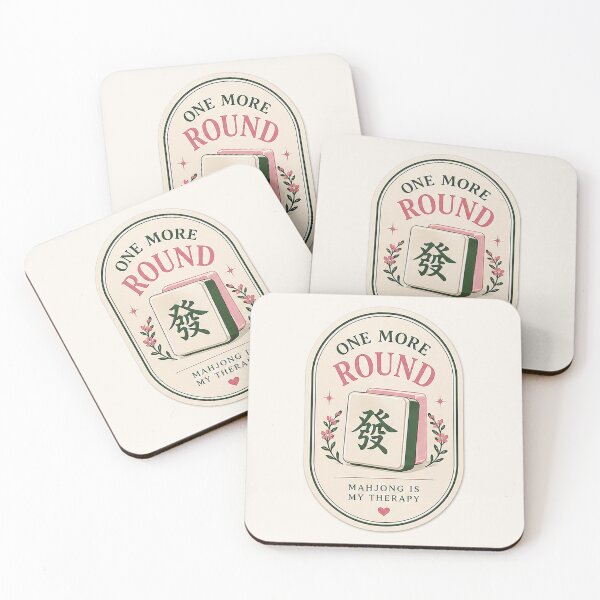 Item preview, Mahjong is Therapy designed and sold by Mimi  + Kate.