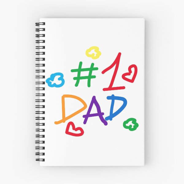 Item preview, Dad number 1 – child's handwriting designed and sold by Wolagno.
