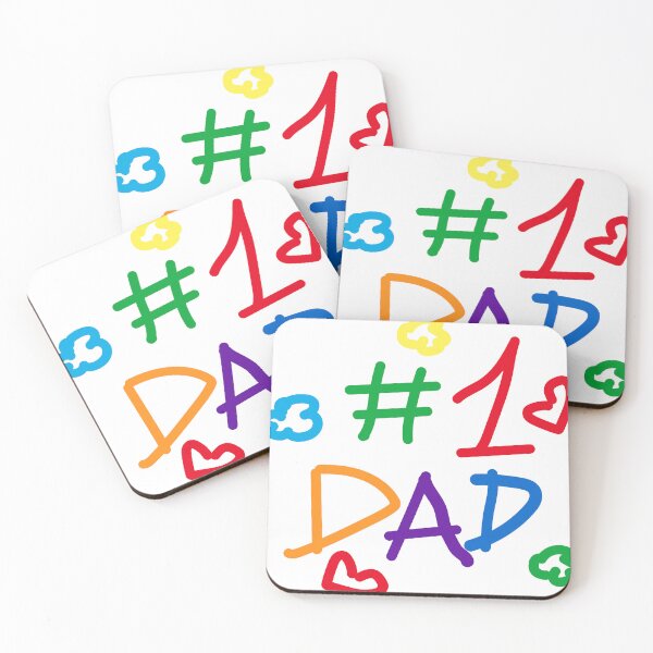 Item preview, Dad number 1 – child's handwriting designed and sold by Wolagno.