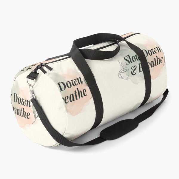 Item preview, Design Slow Down & Breathe Coffee Nature Colors designed and sold by ART ATTACK ZONE.