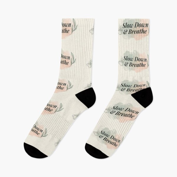 Item preview, Design Slow Down & Breathe Coffee Nature Colors designed and sold by ART ATTACK ZONE.
