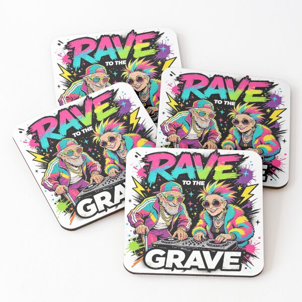 Item preview, Rave To The Grave designed and sold by Terrace-Cartel.