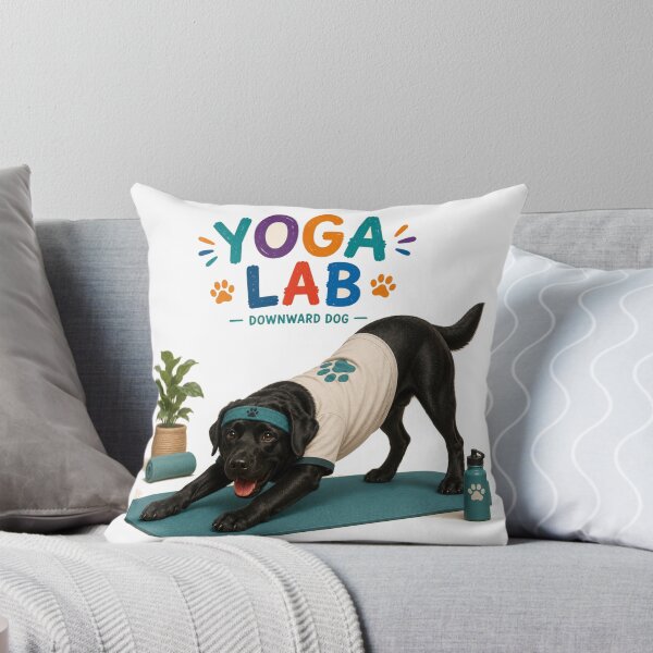 Item preview, Yoga Lab – Labrador Downward-Facing Dog designed and sold by Goodthingstree.