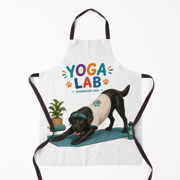Item preview, Yoga Lab – Labrador Downward-Facing Dog designed and sold by Goodthingstree.
