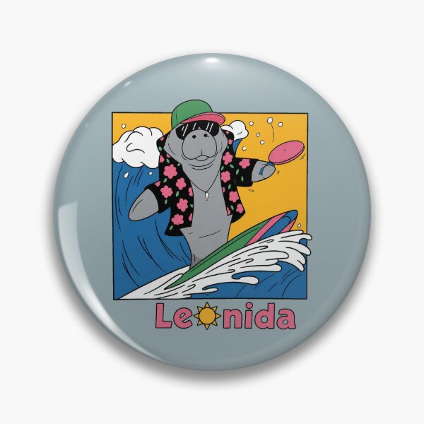Item preview, Leonida – The Ultimate Surfer Manatee ?☀️ designed and sold by Aiperlapse.