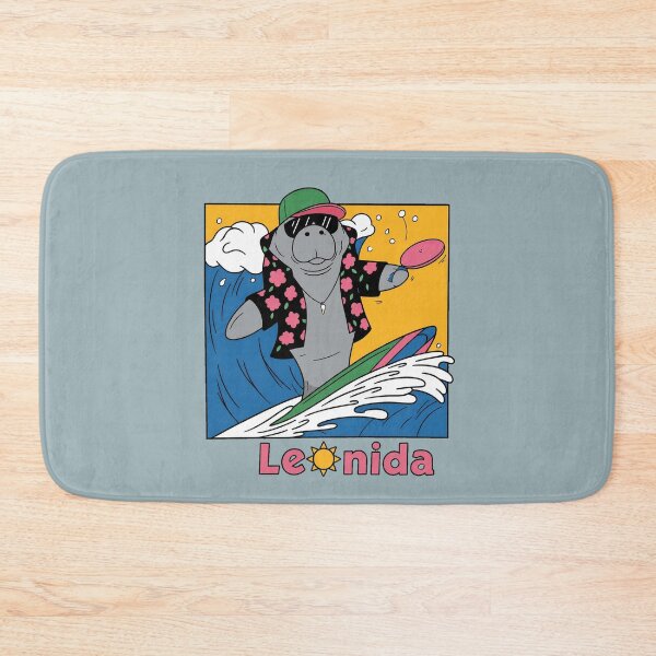 Item preview, Leonida – The Ultimate Surfer Manatee ?☀️ designed and sold by Aiperlapse.