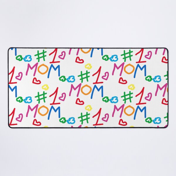 Item preview, Mom number 1 – child's handwriting designed and sold by Wolagno.