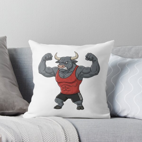 Artikelvorschau, Bull Biceps Flex Gym Design entworfen und verkauft von Terrific Arts Shop.
