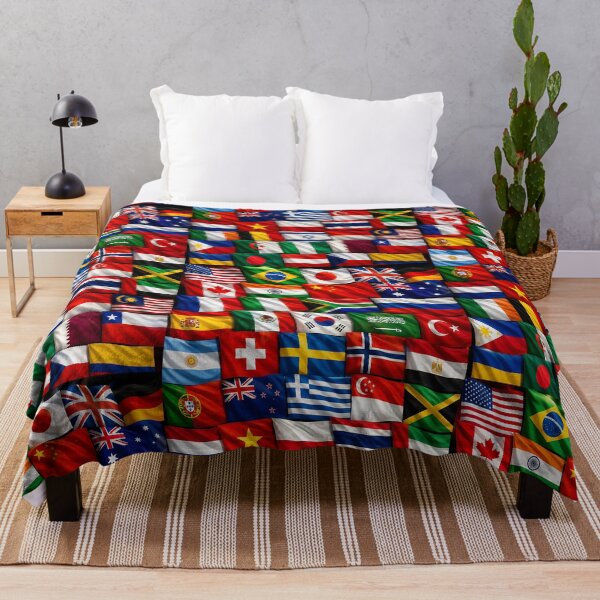 Item preview, FLAGS OF THE WORLD designed and sold by Smoothseer.